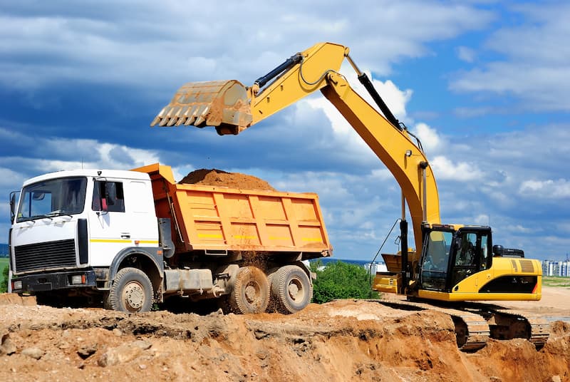 Dump truck rental